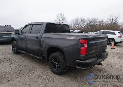 2019 Chevrolet Silverado 1500 Lt Trail Boss z USA, uszkodzony, nr VIN 1GCPYFED9KZ153111